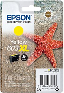 1 cartouche compatible EPSON 603XL Jaune
