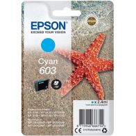 Cartouche d'encre EPSON 603 Cyan Etoile de Mer