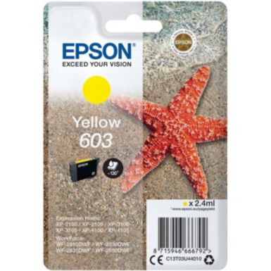 Cartouche d'encre EPSON 603 Jaune Etoile de Mer