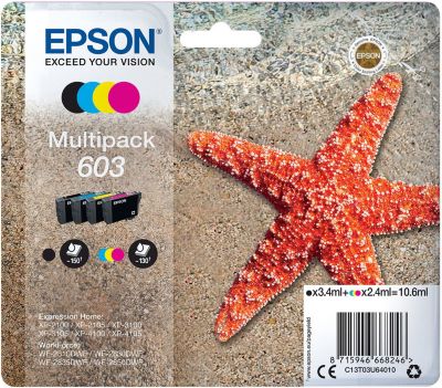 Cartouche d'encre T3AZUR pour Epson 603XL (pack 5)