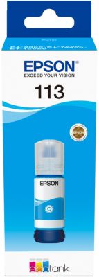 Encre EPSON Ecotank Bouteille 113 Cyan 70 ml