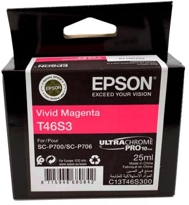 Cartouche d'encre EPSON T46S3 Vivid Magenta