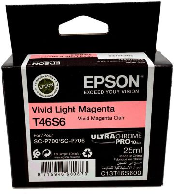 Cartouche d'encre EPSON T46S6 Vivid Light Magenta