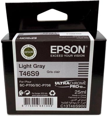 Cartouche d'encre EPSON T46S9 Light Gris