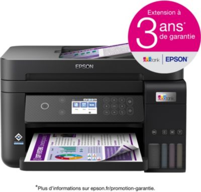 Epson EcoTank ET-2850 imprimante multifonction couleur à réservoir d'encre  (C11CJ63405)