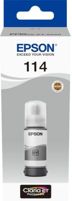 Cartouche d'encre EPSON Ecotank Bouteille 114 Gris