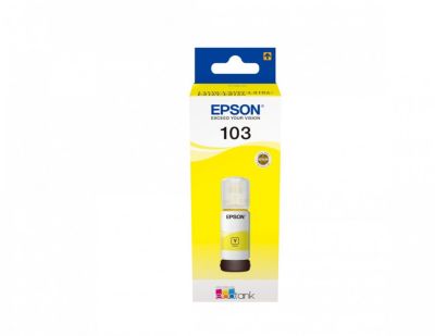 Cartouche d'encre EPSON Ecotank Bouteille 103 Jaune