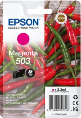 Cartouche d'encre EPSON 503 Serie Piment Magenta