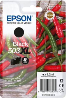Cartouche d'encre EPSON 503XL Serie Piment Noir