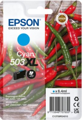 Cartouche d'encre EPSON 503XL Serie Piment Cyan