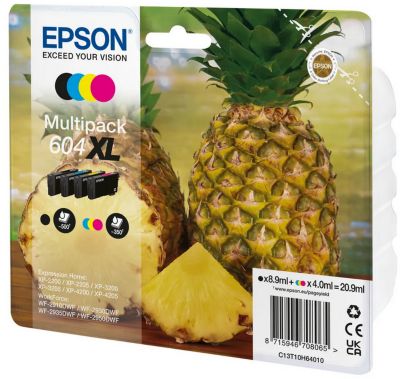 Cartouche d'encre EPSON 604XL CMYN Serie Ananas