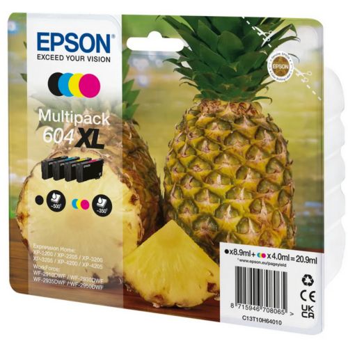 Cartouche EPSON T2996 XL x 10 compatibles « Fraise » 4 couleurs XL