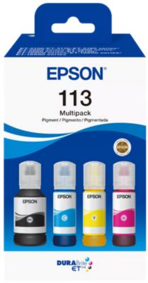 Cartouche d'encre EPSON Ecotank 113 multipack 4 couleurs