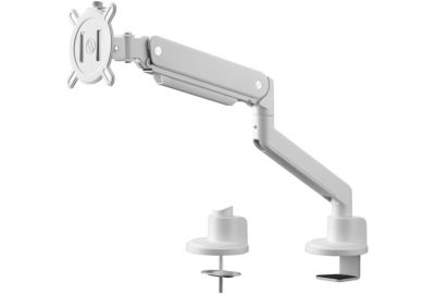 Support mural ONE FOR ALL Single Arm blanc 13- 35 pouces Orientabl