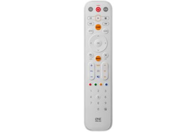 Télécommande ONE FOR ALL Universelle EazyClean 2en1 - White