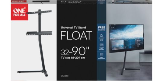 Pied TV ONE FOR ALL Sur pied orientable 360 jusqu