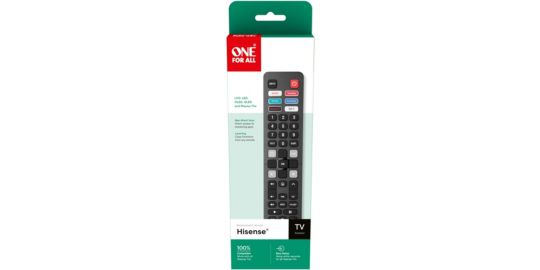 Télécommande ONE FOR ALL de remplacmeent TV Hisense