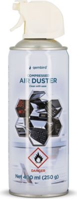 Bombe dépoussiérante GEMBIRD Bombe Air Sec Air Duster Gembird 400 ml