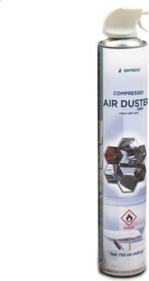 Bombe dépoussiérante GEMBIRD Bombe Air Sec Air Duster Gembird 750 ml