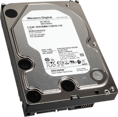 Disque dur interne WESTERN DIGITAL Western Digital Ultrastar DC HA210, SATA
