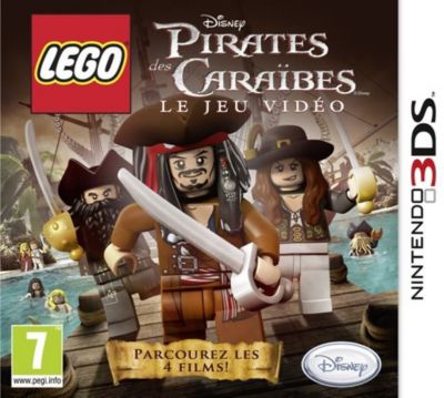 Jeu 3DS JUST FOR GAMES Lego Pirates des Caraibes 3D
