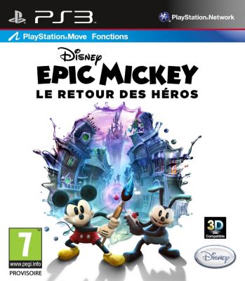 Jeu PS3 DISNEY Epic Mickey 2 Le Retour des Héros Reconditionné