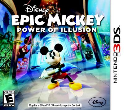 Jeu 3DS JUST FOR GAMES Epic Mickey : Power of Illusion Reconditionné Jeu 3DS JUST FOR GAMES Epic Mickey : Power of Illusion Reconditionné