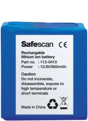 Batterie SAFESCAN pour Détecteur SAFESCAN 155-S