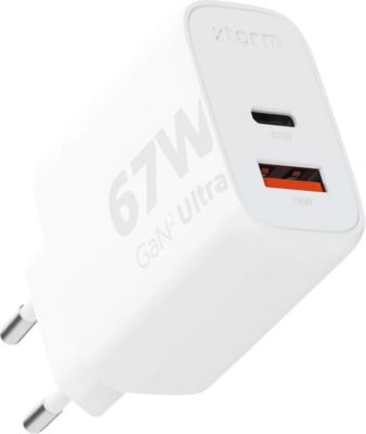 Chargeur XTORM Xtorm ULTRA-WALL 67W GaN2 Blanc