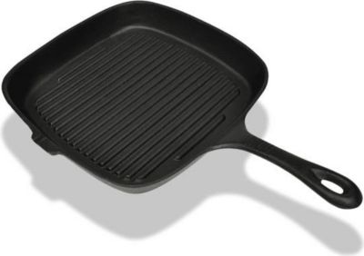 Poêle grill VIDAXL Noir