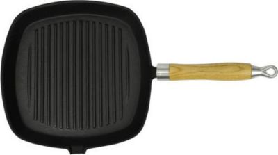 Poêle grill VIDAXL Noir