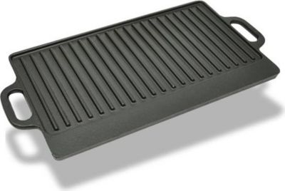 Poêle grill VIDAXL Noir