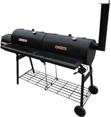 Fumoir barbecue VIDAXL Métal Noir