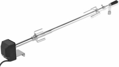 Broche à rotir VIDAXL avec moteur 1200 mm Acier