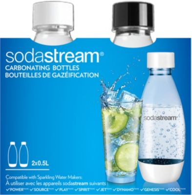 Bouteille SODASTREAM Pack 2 bouteilles PET 0,5L Fuse