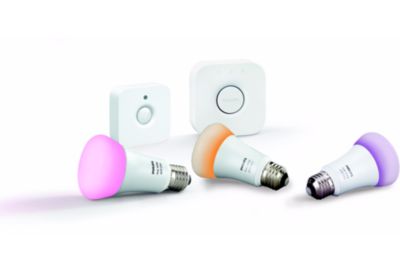 Ampoule PHILIPS Hue pack démarrage E27 V2