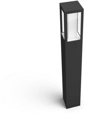 Lampe connectée PHILIPS HUE IMPRESS Potelet - Noir Lampe connectée PHILIPS HUE IMPRESS Potelet - Noir