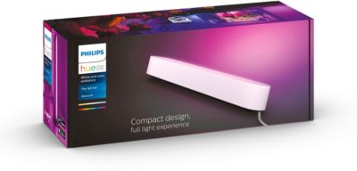 Lampe connectée PHILIPS HUE W&C Play x1 avec alim. Blanc