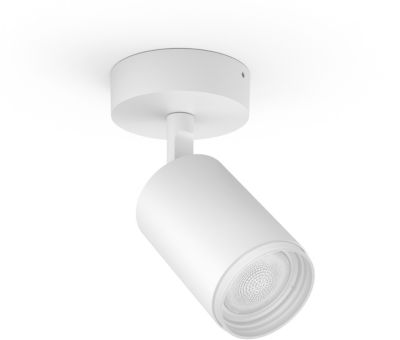 Luminaire PHILIPS HW&CA FUGATO Spot 1x5.7W -  Blanc Luminaire PHILIPS HW&CA FUGATO Spot 1x5.7W -  Blanc