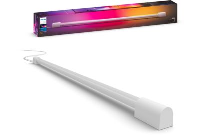 Lampe connectée PHILIPS HUE W&C Play gradient light tube M Blanc