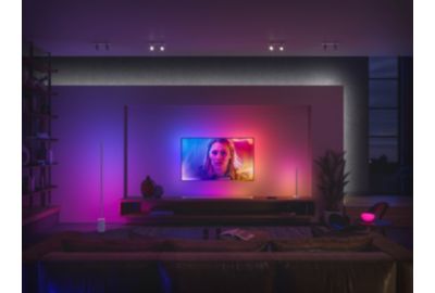 Lampe connectée PHILIPS HUE W&C Play gradient light tube L. Bl.