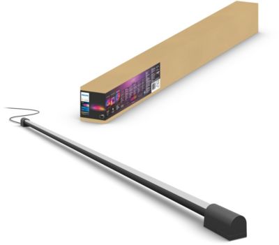 Lampe connectée PHILIPS HUE W&C Play gradient light tube L. Noir