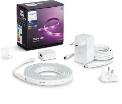 Ruban LED PHILIPS HUE W&C LightStrips 2M + Base