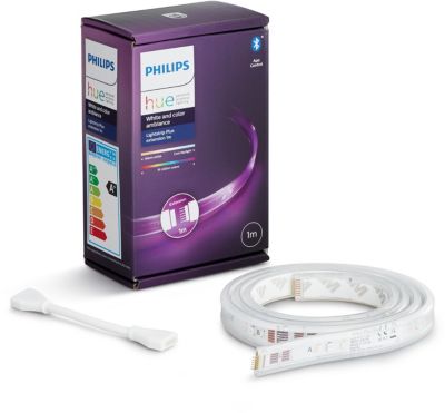 Philips Hue - Ruban LED extérieur connecté lumineux 1m - White & Color  Ambiance - Ruban LED connecté - Rue du Commerce