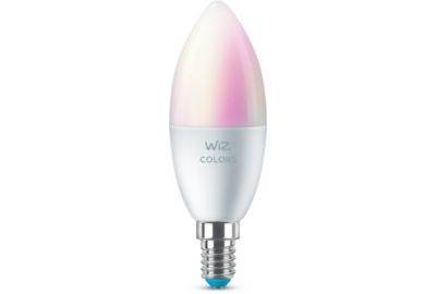 Ampoule LED connectée WIZ Wi-Fi BLE 40W E14 RGB