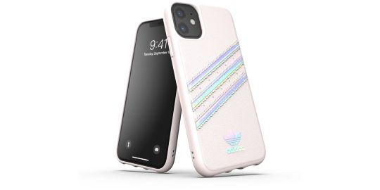 Coque ADIDAS ORIGINALS iPhone 11 Samba rose