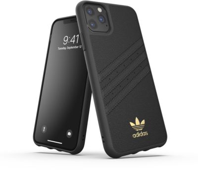 Coque ADIDAS ORIGINALS iPhone 11 Pro Max Samba premium noir