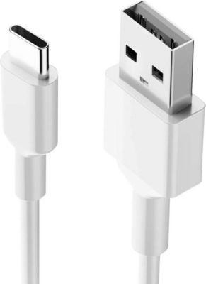 Câble USB AVIZAR USB-A vers Type-C 2,4A 1M Transfert