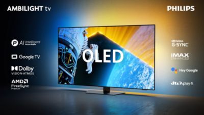 Voir la vidéo pour PHILIPS 55OLED809 Ambilight Dalle EX 2024