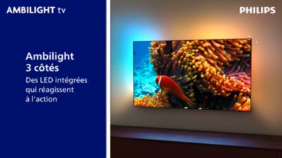 Voir la vidéo pour TV OLED PHILIPS 55OLED850 Ambilight 2025 (139cm)